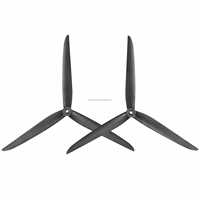 Hélice renforcée en fibre de carbone 1573 15x7.3x3 à 3 pales, stable et à faible bruit, pour drone DIY