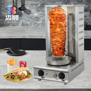 Çin fabrikadan sıcak tavuk kızartma makinesi ızgara kebap Shawarma makinesi