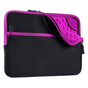 Tùy chỉnh 9-11 "Neoprene <span class=keywords><strong>iPad</strong></span> tay áo & Tablet Pouch Trường hợp với Bong Bóng Padding và nén túi phía trước - Product Image 1