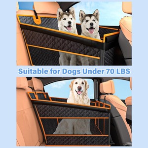 Alfombrilla para Mascotas para Coche, Alfombrilla para Asiento Trasero Individual, Base Rígida, Impermeable, Resistente a la Suciedad, Alfombrilla Multiusos para Perros - Product Image 4