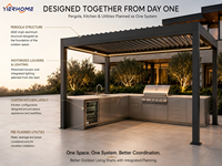 Cuisine barbecue extérieure  et station de grill pour villas Four électrique encastré sur mesure et gril en acier inoxydable