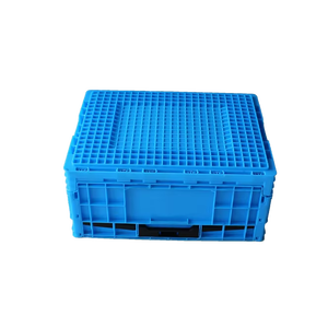 530*410*240mm resistente respetuoso con el medio ambiente plástico reutilizable PP caja de rotación plegable caja encajable sólida - Product Image 3