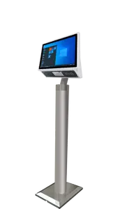 Terminal POS de pago, terminal inteligente resistente con sistema POS táctil todo en uno, compatible con Dows 10,1