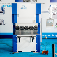 Prensa Plegadora Eléctrica Longbo 20T-1000mm con Programación CNC y Servoaccionamiento, Totalmente Eléctrica, para Barras de Presión