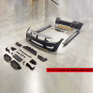 2013 2019 anno 4 <span class=keywords><strong>serie</strong></span> F32 F33 F36 upgrade a M4 body kit paraurti anteriore posteriore accessori per bmw <span class=keywords><strong>serie</strong></span> 4 - Product Image 3