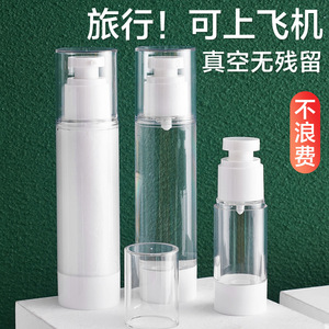 Botella de Spray Dispensadora de Viaje al Vacío, 100 ml, Plástico, Portátil, para Cosméticos, Loción Facial Hidratante, Botella Vacía - Product Image 4