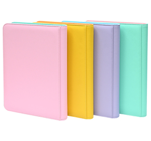 <span class=keywords><strong>Classeur</strong></span> de cartes à collectionner personnalisé et peint à la main avec 360 pochettes et protège-cartes plats à haute transparence - Product Image 3