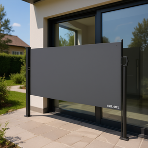 Toldo Lateral Retráctil Anual para Ciudades, 55.1x118.1, Pantalla para Puerta y Ventana de Poliéster, Diseño Minimalista, Fácil Instalación - Product Image 2