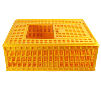 Cage/boîte de transport en plastique pour volailles (poulets/canards/pigeons/colibris)