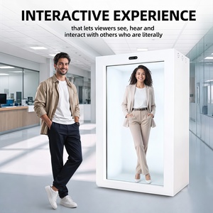 Caja Holográfica 3D Interactiva de 32 Pulgadas para Interiores, <span class=keywords><strong>Pantalla</strong></span> LCD Transparente de Tamaño Real, Gabinete con <span class=keywords><strong>Pantalla</strong></span> Táctil Antideslumbrante OEM en Tiempo Real - Product Image 5