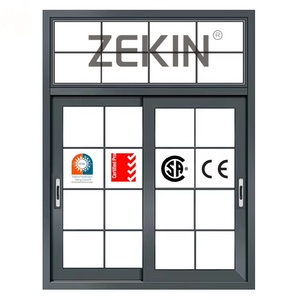 Fenêtres à battants ZEKIN au design moderne, cadre en aluminium à rupture de pont thermique, insonorisées, verre trempé, ouverture à bascule, idéales pour les appartements côtiers - Product Image 1