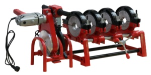 Máquina de fusión a tope de tubería manual portátil, con soldaduras de <span class=keywords><strong>40</strong></span>-160mm, tubos de PE/<span class=keywords><strong>PPR</strong></span>/PB/PVDF - Product Image 3