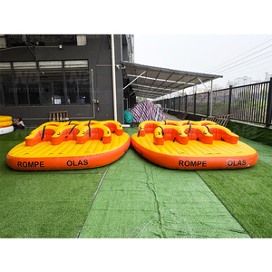 เรือยางลากน้ำ NG-SG089 สำหรับ 4 คน ทำจาก PVC คุณภาพสูง พร้อมพนักพิงและที่จับ สำหรับกีฬาทางน้ำ - Product Image 5