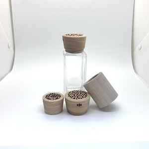 Tapa de perfumr de madera de 45*22mm de alta calidad de fábrica de China con tapa interior de 28 tuercas para botella de Perfume más fresca de aire de coche - Product Image 6