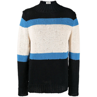 Pull à manches longues en jacquard avec lettre LOGO personnalisé OEM & ODM Pull en tricot à manches longues pour hommes Pull en tricot à manches longues pour hommes