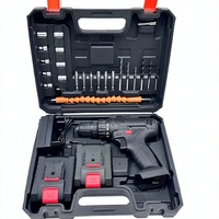 Perceuse-visseuse à percussion sans fil 21V sans balais, 30 Nm, vitesse variable, alimentée par batterie, 800W, OEM