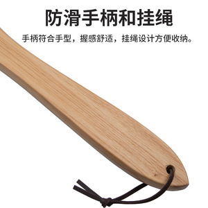 Pizza Spatula Aluminum Foldable Wooden Handle 12 Inch For Oven Use - Product Image 4