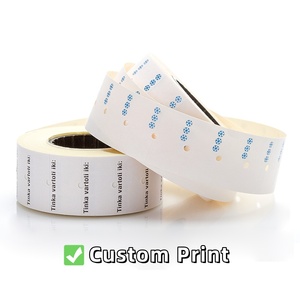 10 Rollos/Tubo 500 Piezas Etiquetas de Precio de 12x21mm Etiquetas de Precios Escribibles Compatibles con Pistola de Precios para Supermercado - Product Image 2