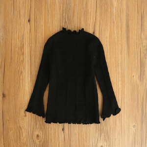 Blouses pour enfants à ourlet incurvé fantaisie, à personnaliser, pour la mode, de la collection de vêtements en gros - Product Image 5