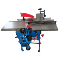 Prix usine rabot à bois polyvalent sciage multifonctionnel rabotage forage mortaisage scie à tronçonner avec moteur 1.5KW 3500 tr/min