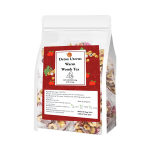 ローガンレッドデートウォンデトックスティーフレッシュハーブフラワーバルクボトルパッケージ生健康ティー期間痛み緩和袋入りスタイルトップティー - Product Image 4