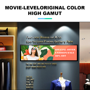 OMD OEM hiển thị thương mại LCD kéo dài thanh cạnh video 23.1inch loại thanh LCD hiển thị quảng cáo hiển thị kỹ thuật số biển - Product Image 3