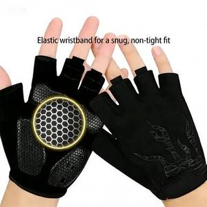 Toptan Fitness egzersiz ağırlık kaldırma çapraz Fit eğitim egzersiz spor eldiven siyah özel Logo örnek sunulan - Product Image 3