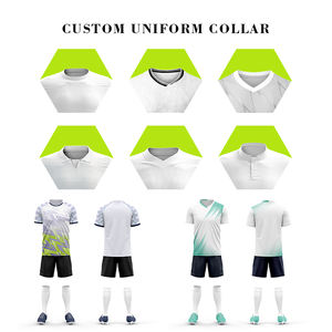 Completi <span class=keywords><strong>da</strong></span> <span class=keywords><strong>Calcio</strong></span> Personalizzati all'Ingrosso con Nome e Logo della Squadra, Traspiranti, Manica Corta, Uniformi <span class=keywords><strong>da</strong></span> Allenamento con <span class=keywords><strong>Pantaloncini</strong></span> per Adulti - Product Image 3