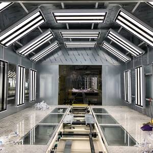 Lumières de cabine de pulvérisation à vendre conception personnalisée lumière de prisme optique à intensité variable lumière de cabine de peinture de <span class=keywords><strong>garage</strong></span> pour ligne de production d'assemblage de voiture - Product Image 2