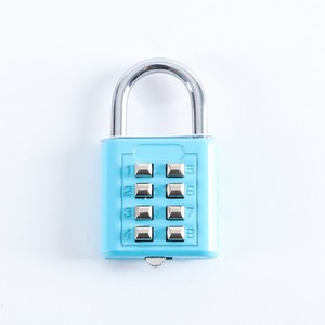 Cadenas à combinaison en alliage de zinc rouge, longueur 36 mm, anse de 4,8 mm, pour casier, porte d'armoire, sac à dos, valise - Product Image 4