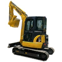 Excavatrice d'occasion KOMATSU PC40MR-2 4 tonnes, pelle hydraulique sur chenilles d'occasion PC30MR PC35MR PC50MR en bon état