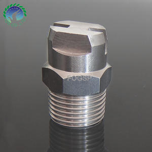 หัวฉีดพ่นแบบพัดแบน HVV รุ่น 303SS 304SS 316SS 316L ทำจากสแตนเลส สำหรับงานเคลือบและระบายความร้อน, หัวฉีดน้ำ - Product Image 2