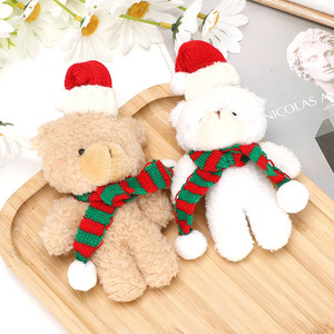 <span class=keywords><strong>Orsetto</strong></span> di peluche natalizio in offerta speciale con sciarpa, ciondolo, bouquet da fiorista, confezione regalo, souvenir, <span class=keywords><strong>decorazione</strong></span> per torte, <span class=keywords><strong>orsetto</strong></span> di coppia, all'ingrosso - Product Image 5