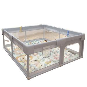 Parc de <span class=keywords><strong>jeu</strong></span> pliable moderne en plastique écologique et durable pour bébé, utilisable en intérieur et en extérieur, pour la salle à manger, la maison, le parc, l'école, la chambre et le <span class=keywords><strong>salon</strong></span> - Product Image 3