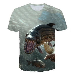 <strong>Fish</strong> Print Sublimation <strong>t</strong> <strong>Shirts</strong> Blank Sublimation <strong>Shirt</strong> Digital Print Design Short Sleeve <strong>Shirt</strong> - Product Image 3