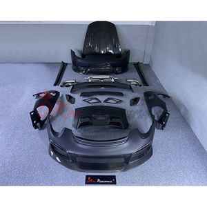 ชุดแต่งตัวถังคาร์บอนไฟเบอร์ครึ่งคัน สไตล์ GT2RS สำหรับรถปอร์เช่ <span class=keywords><strong>911</strong></span> คาร์เรร่า เอส 4เอส 991 991.1 991.2 - Product Image 2