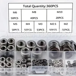 Factory A2 A4 Stainless Steel SS304 M2-M24 Flat Washers ISO7089