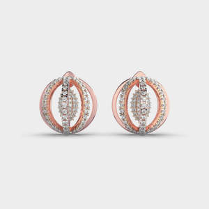 Luxury Lab Grown Diamond <b>Stud</b> Earrings Round Brilliant Cut 925 <b>Sterling</b> <b>Silver</b> Timeless Fine Jewelry for Women - Product Image 1