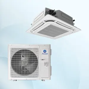 Gree Ceiling Mounted 360 Degree Air Discharge Cassette Type Air Conditioners 4-way VRV VRF Air Conditioner Remote Control