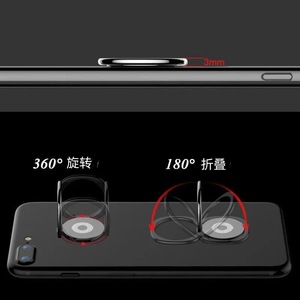 Metallring-Schnalle Handyhalter mit 360-Grad-Rotation multifunktionaler faltbarer quadratischer Klebering-Halter Großhandel - Product Image 4