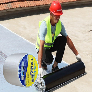 Kendinden yapışkanlı su geçirmez butil mezura alüminyum folyo sızdırmazlık şeridi çelik çatı mutfak boru yama sızıntı için - Product Image 1