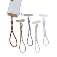Cordón de nailon ajustable y autoblocante para teléfono móvil, estilo INS colorido, accesorio colgante para vaso de agua y llavero, pulsera de muñeca