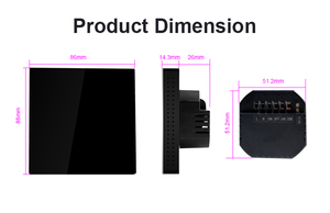 Termostato de calefacción de suelo con Control remoto de aplicación remota Smart Tuya de nuevo diseño, termostato de caldera de Gas de calefacción de suelo de agua Wifi inteligente - Product Image 6
