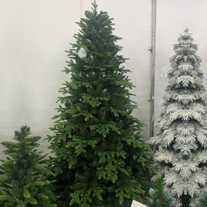 Venta al por mayor de fábrica: Árbol de Navidad artificial de PE y PVC de 7 y 8 pies, de alta densidad y cuerpo completo, con soporte metálico. Compra a granel, MOQ bajo. - Product Image 6