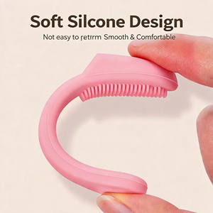 Cepillo de Dientes de Silicona para Mascotas, Cerdas Suaves, Herramienta de <span class=keywords><strong>Limpieza</strong></span> Dental, Logotipo Personalizado OEM para <span class=keywords><strong>Perros</strong></span> y Gatos, Venta al Por Mayor - Product Image 3