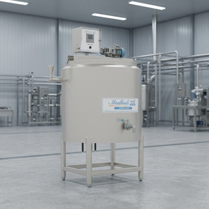 Cuve de maturation commerciale de 200 litres pour mélange de crème glacée, équipement de refroidissement et de stockage automatique - Product Image 1