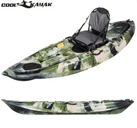 Kayak de Pêche de Luxe de 2,7 m, Assis sur le Dessus, Vente en Gros, Kayak en Plastique Pas Cher, Kayak-Canoë à Vendre