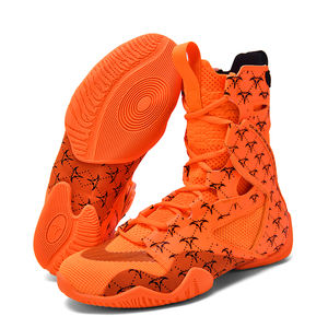 Botas de Boxeo Personalizadas de Alta Calidad para Hombre, Calzado Profesional Transpirable para Entrenamiento de Lucha y Gimnasio, para Ejercicio en Verano e Invierno - Product Image 1