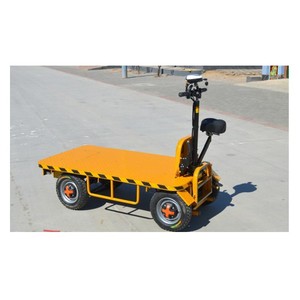 Customizable Inexpensive Flatbed Electric Cart for Short Distance Cargo <b>Transporter</b> Cart - Product Image 1