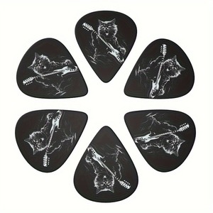 Accessoires pour plectres de guitare, plectres pour ukulélé, instruments de <span class=keywords><strong>musique</strong></span>, fabrication sur mesure, vente en gros, matériaux écologiques, guitare - Product Image 3